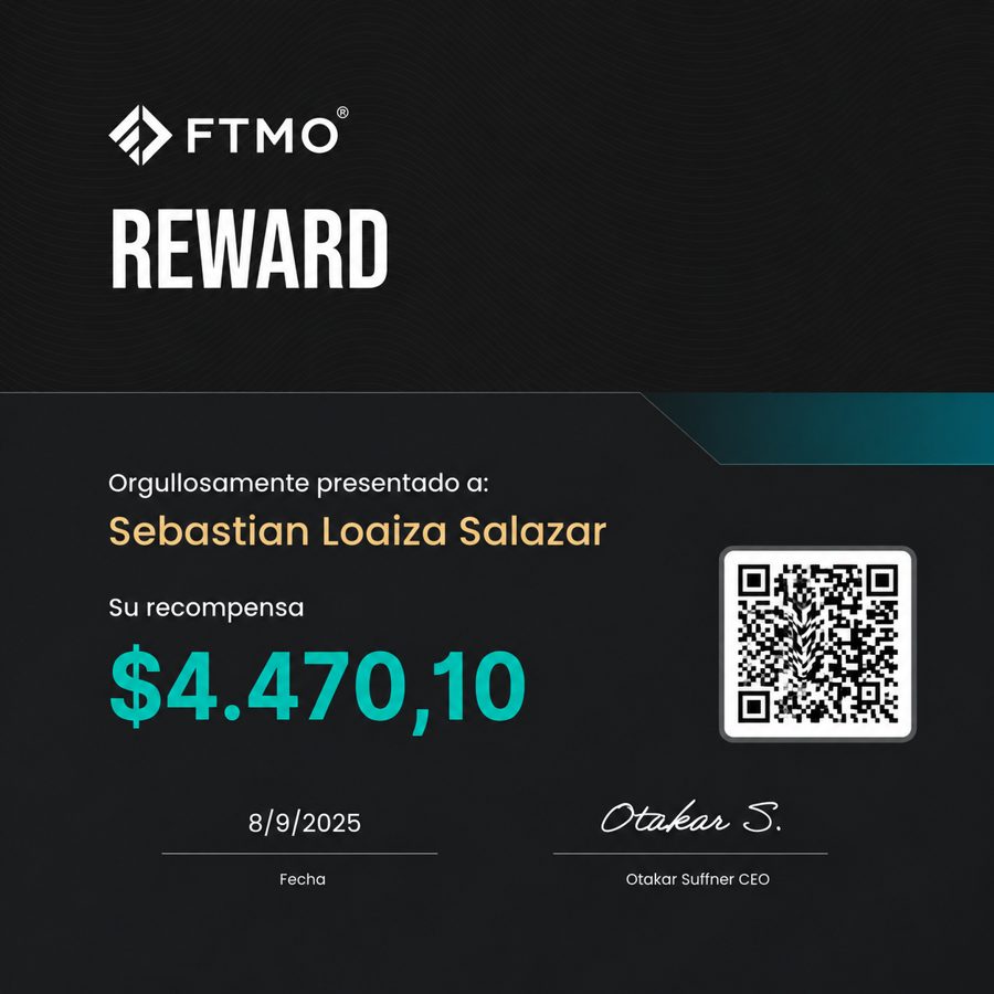 FTMO Reward $4,470.10
